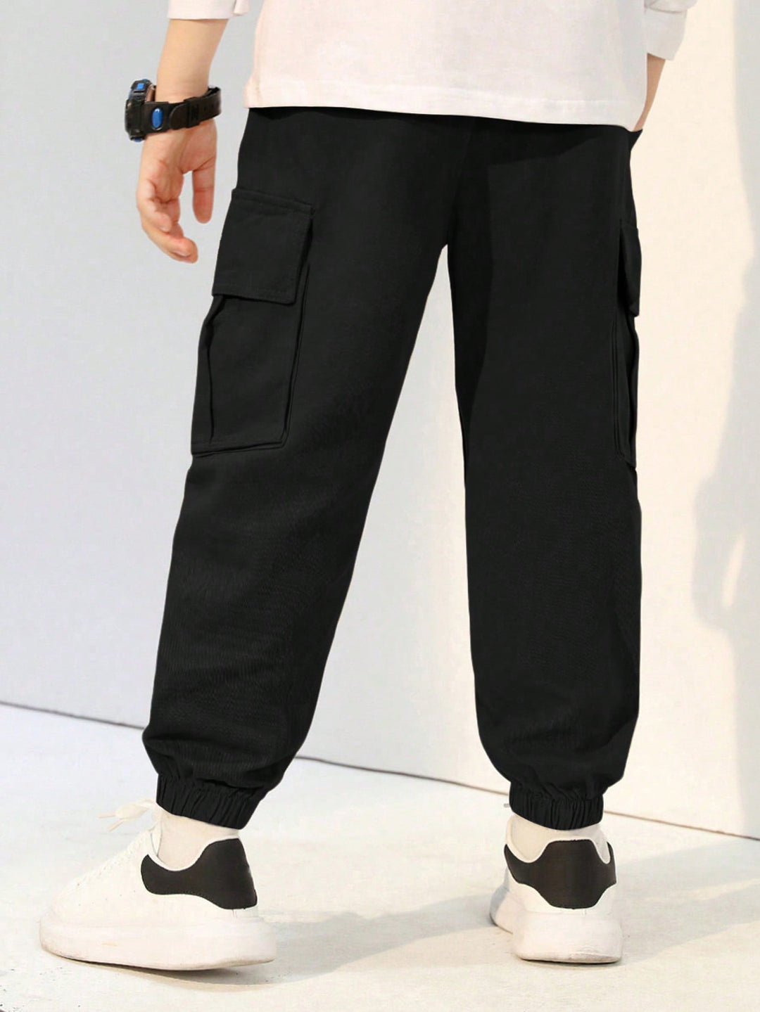 Pantaloni SHEIN, negru