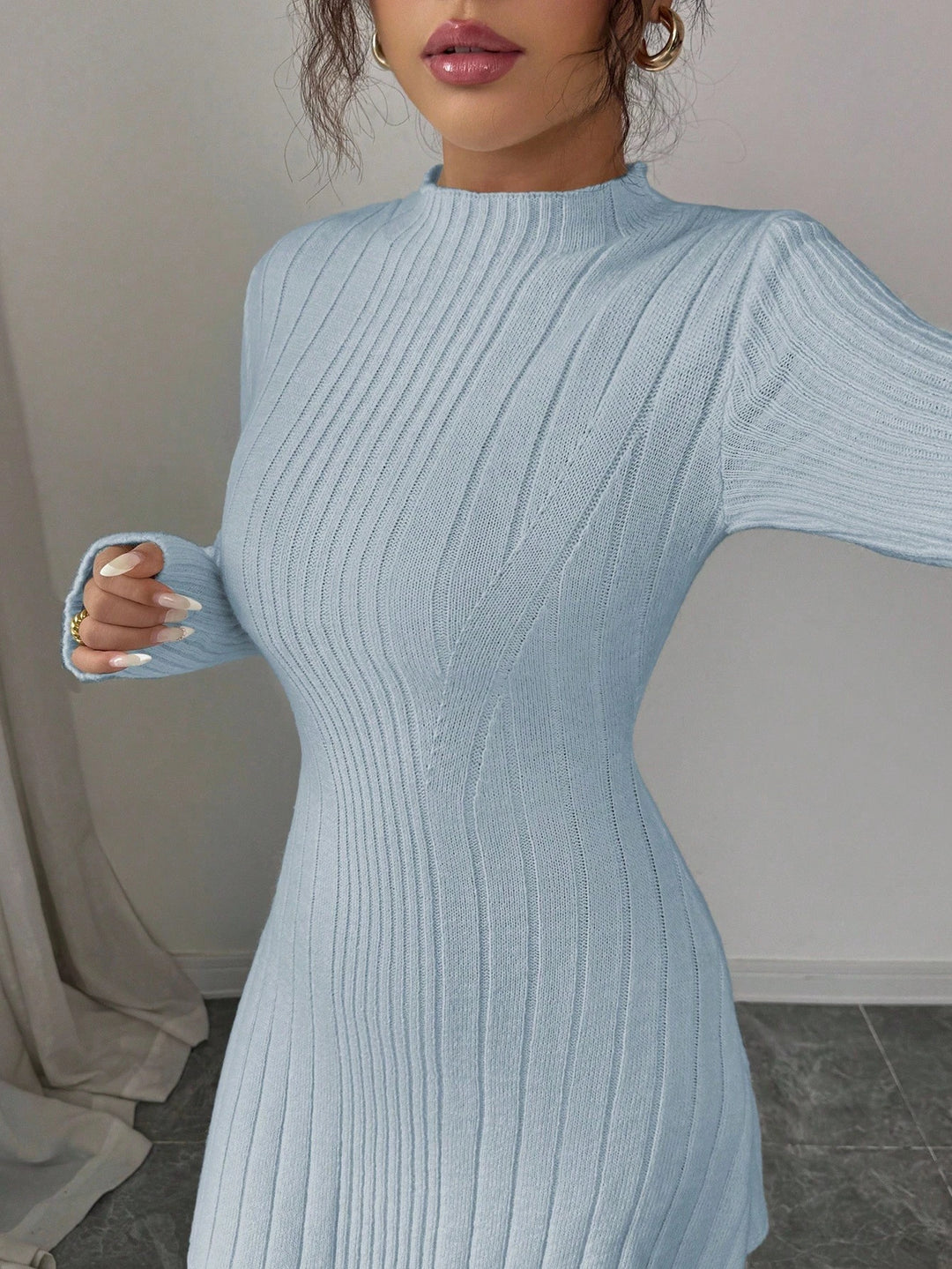 Rochie mini SHEIN, albastru