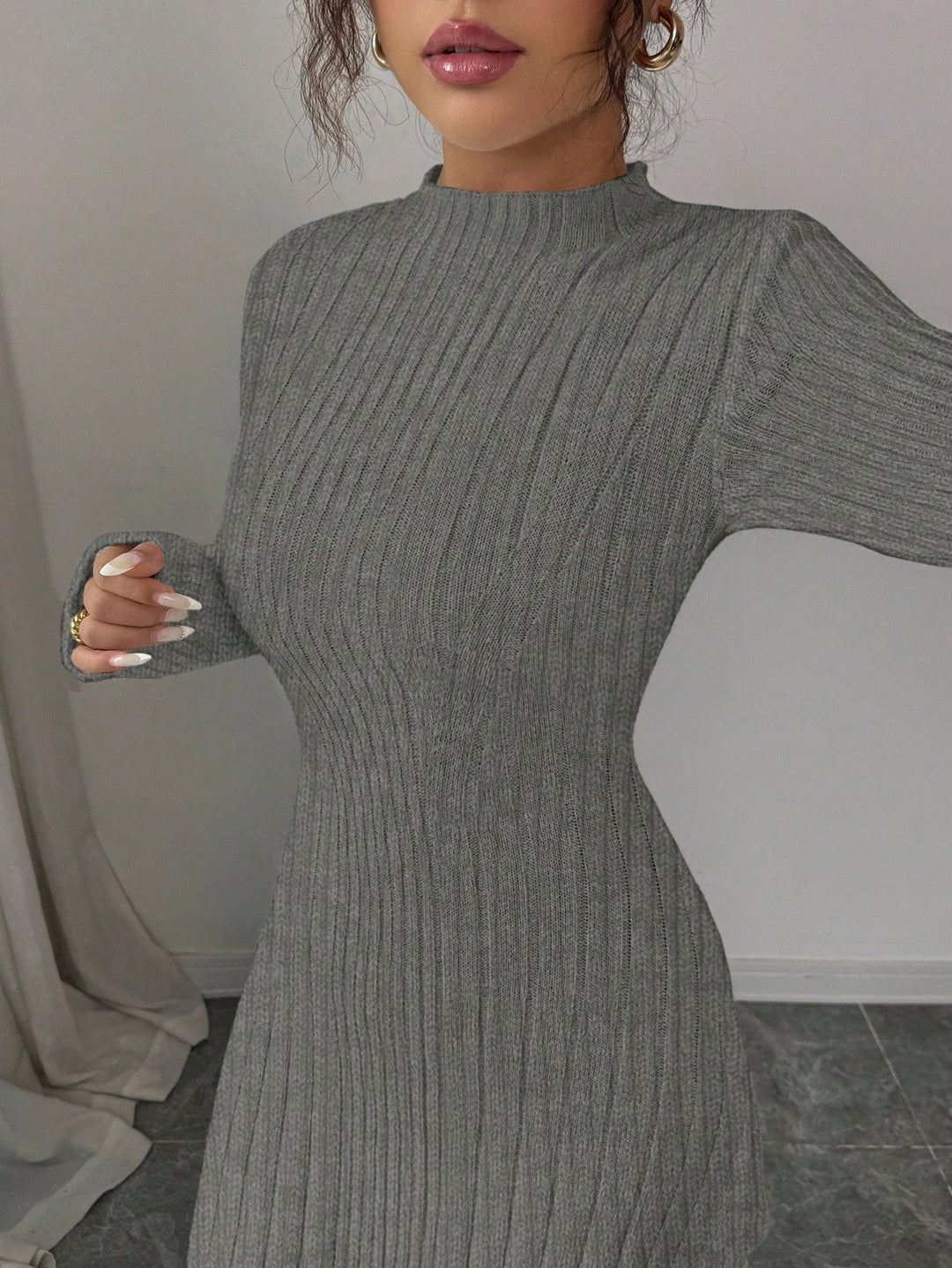 Rochie SHEIN, gri