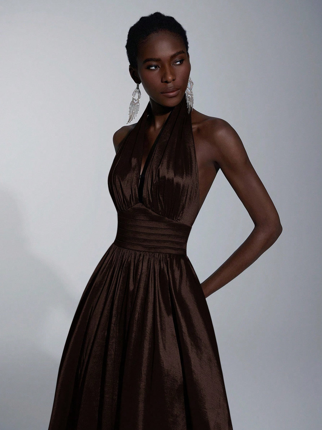 Rochie SHEIN, maro