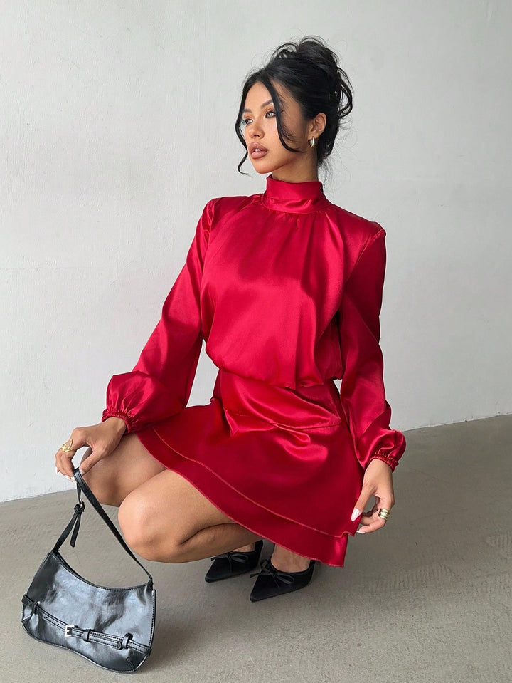 Rochie mini SHEIN, roșu