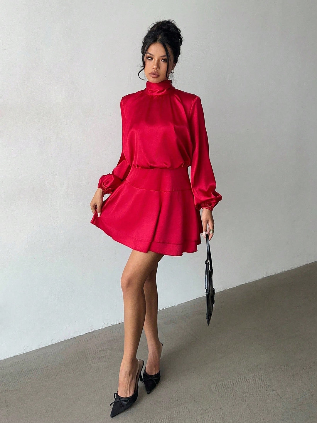 Rochie mini SHEIN, roșu