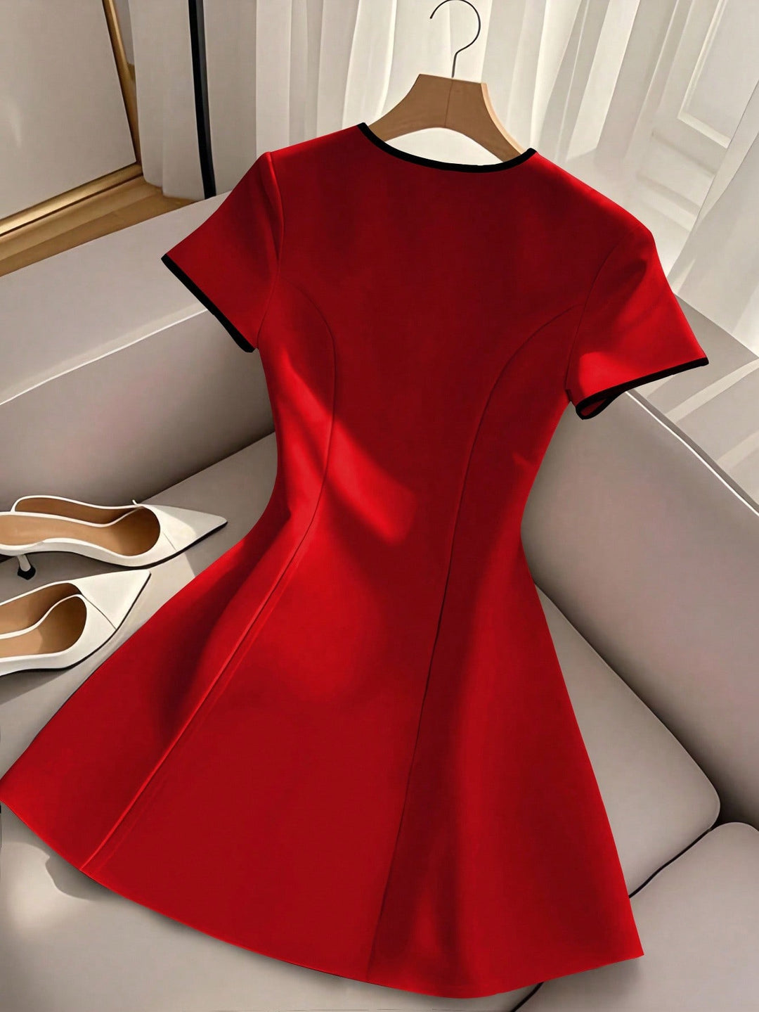 Rochie mini SHEIN, roșu