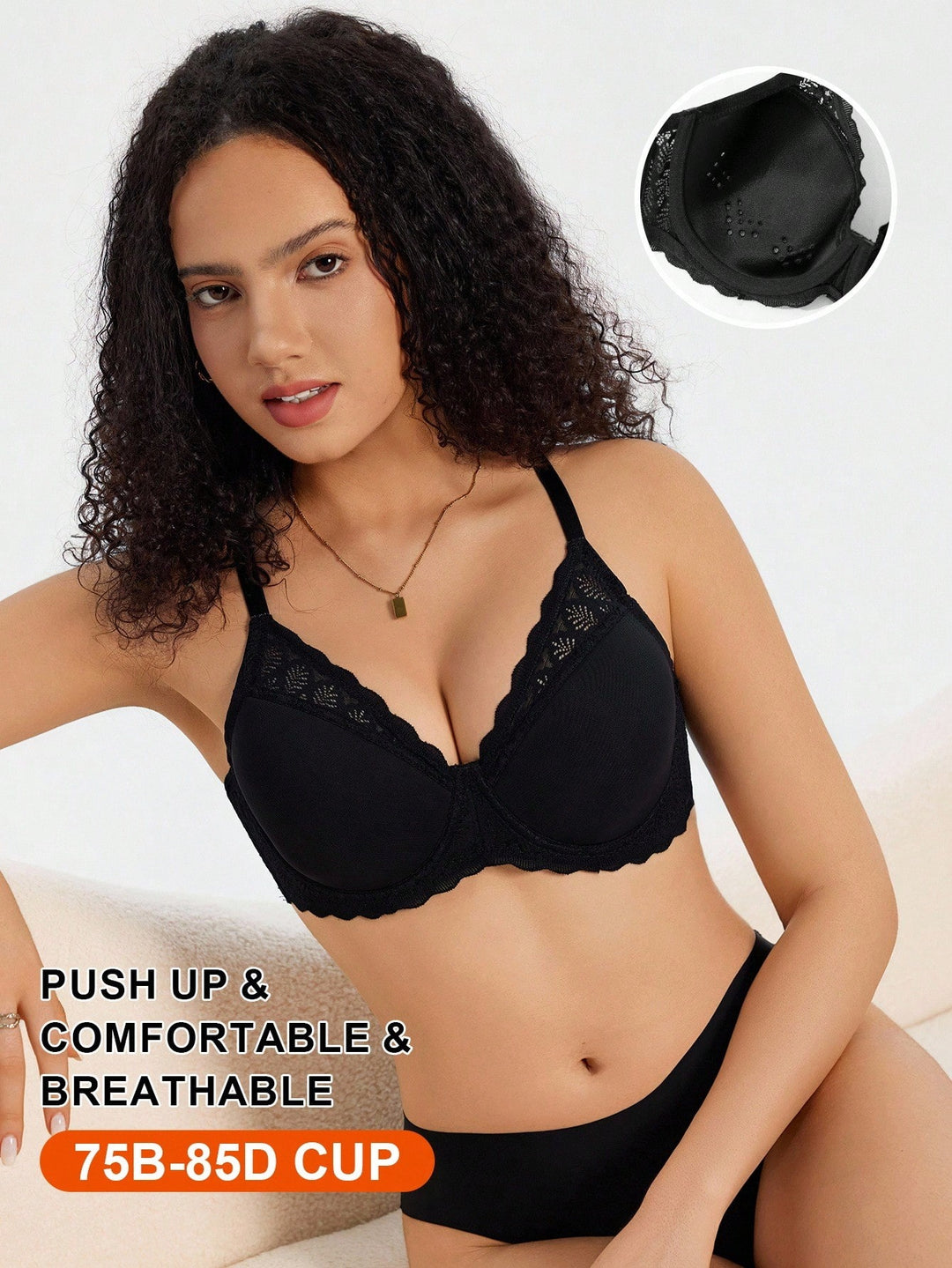 Sutien SHEIN, negru