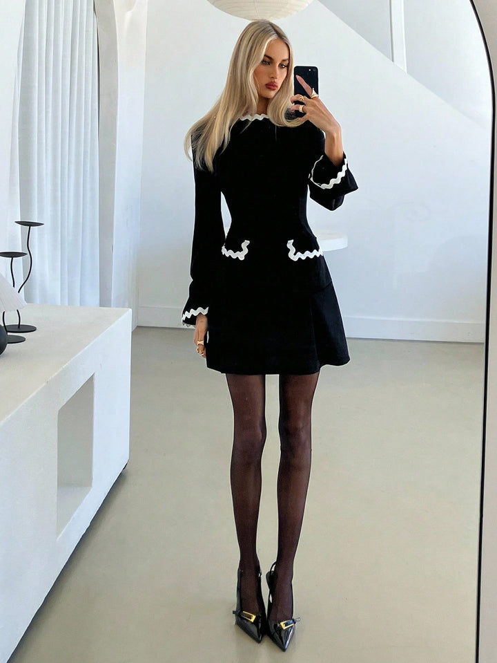 Rochie scurtă SHEIN, negru