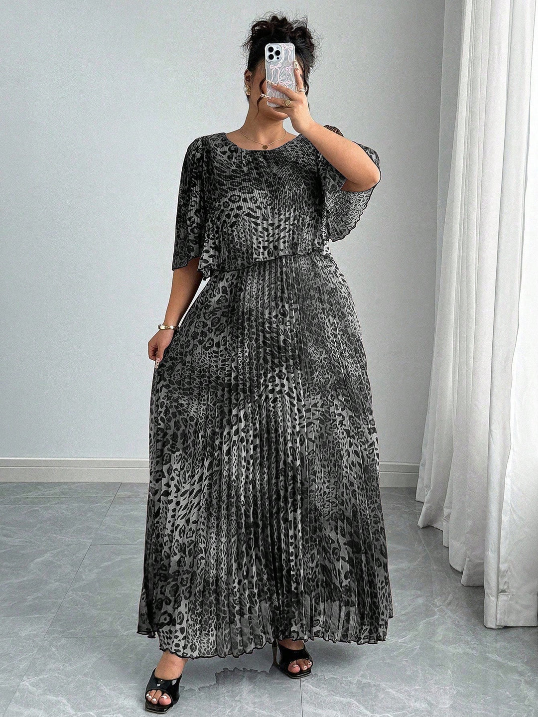 Rochie SHEIN, gri