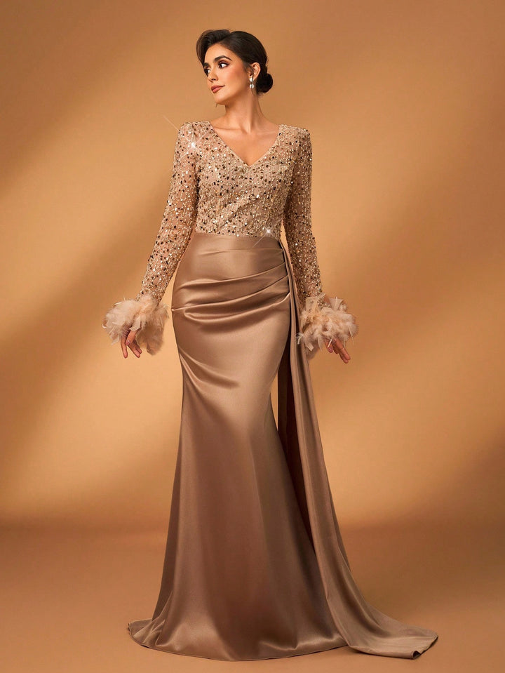 Rochie SHEIN, auriu