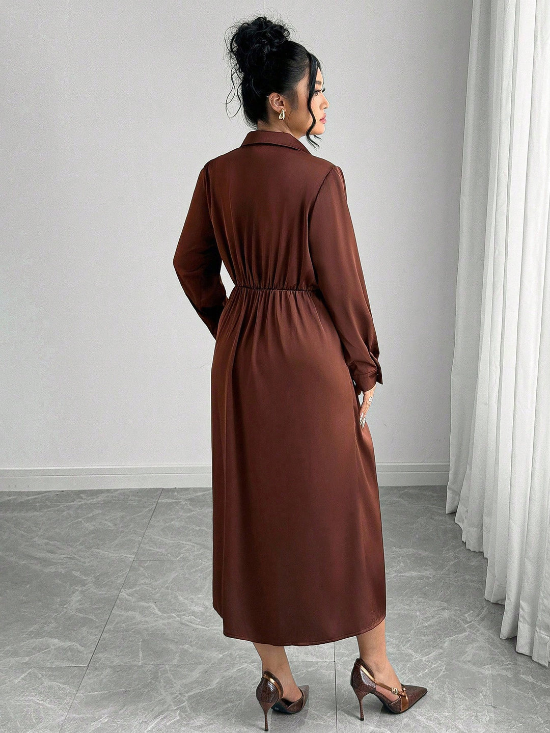 Rochie SHEIN, maro