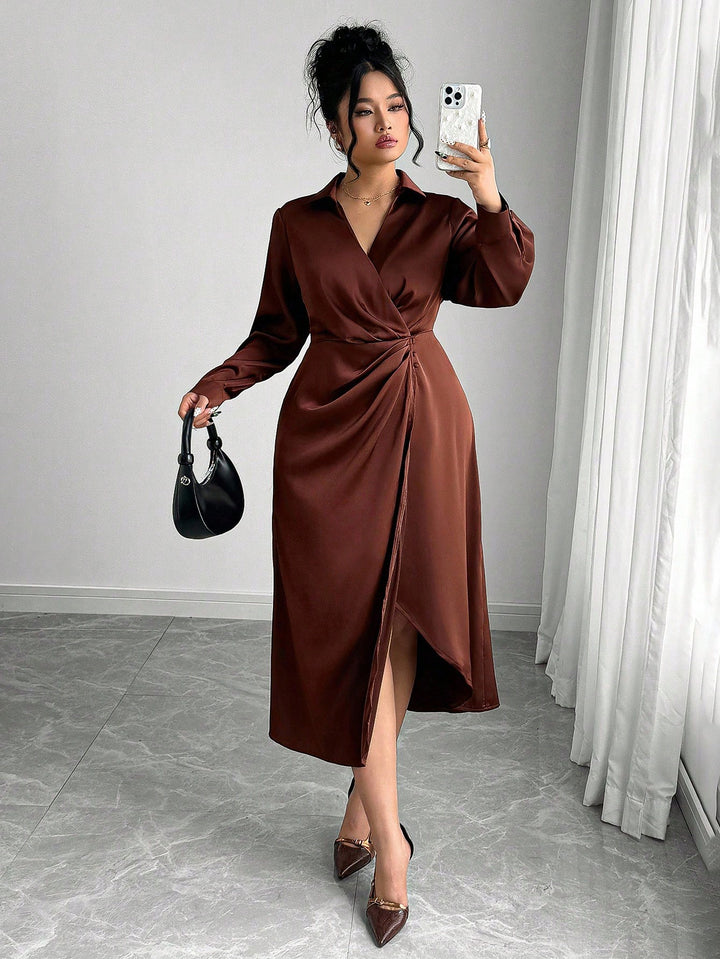 Rochie SHEIN, maro