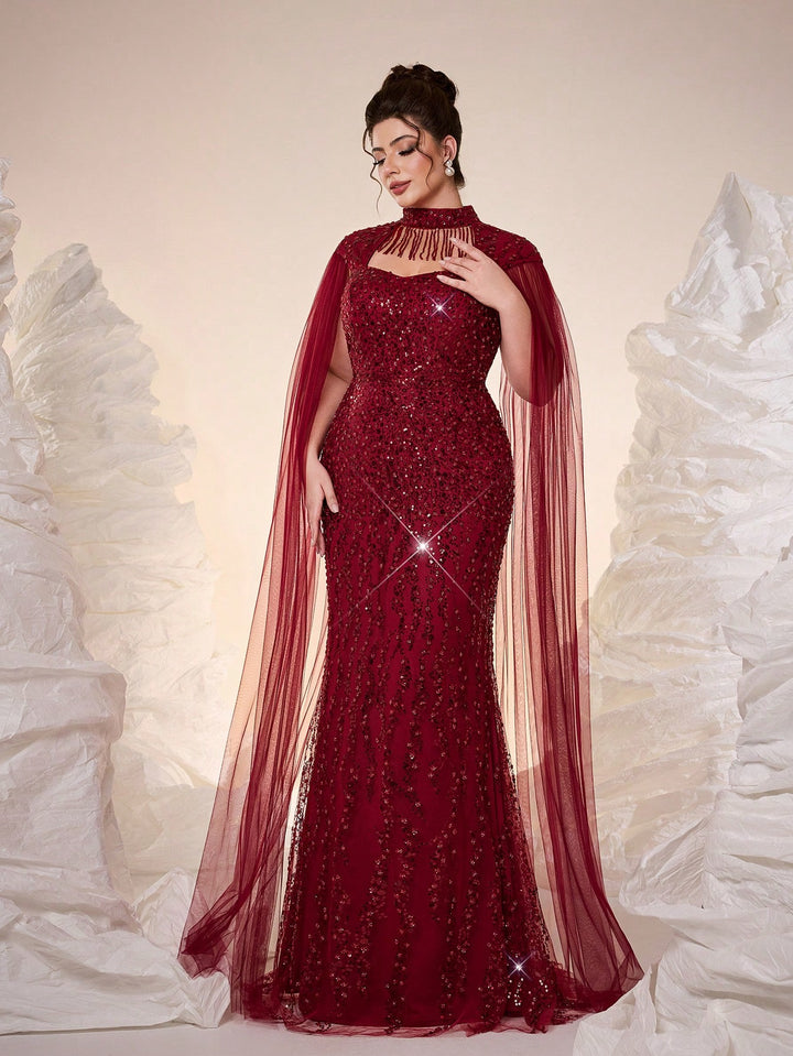 Rochie SHEIN, vișiniu