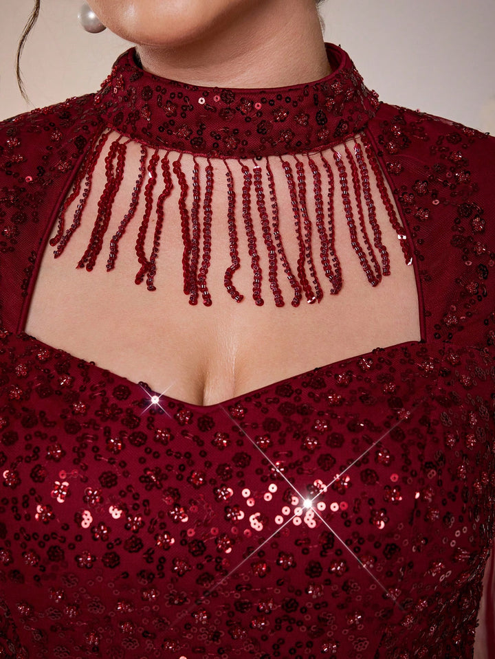 Rochie SHEIN, vișiniu
