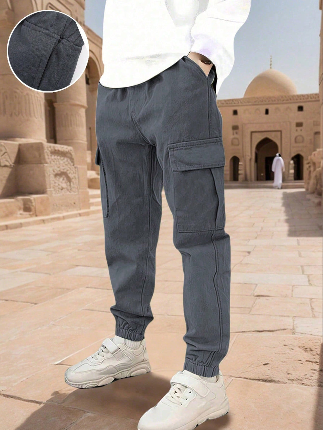 Pantaloni SHEIN, negru
