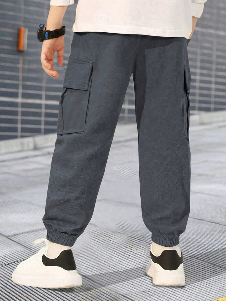 Pantaloni SHEIN, negru