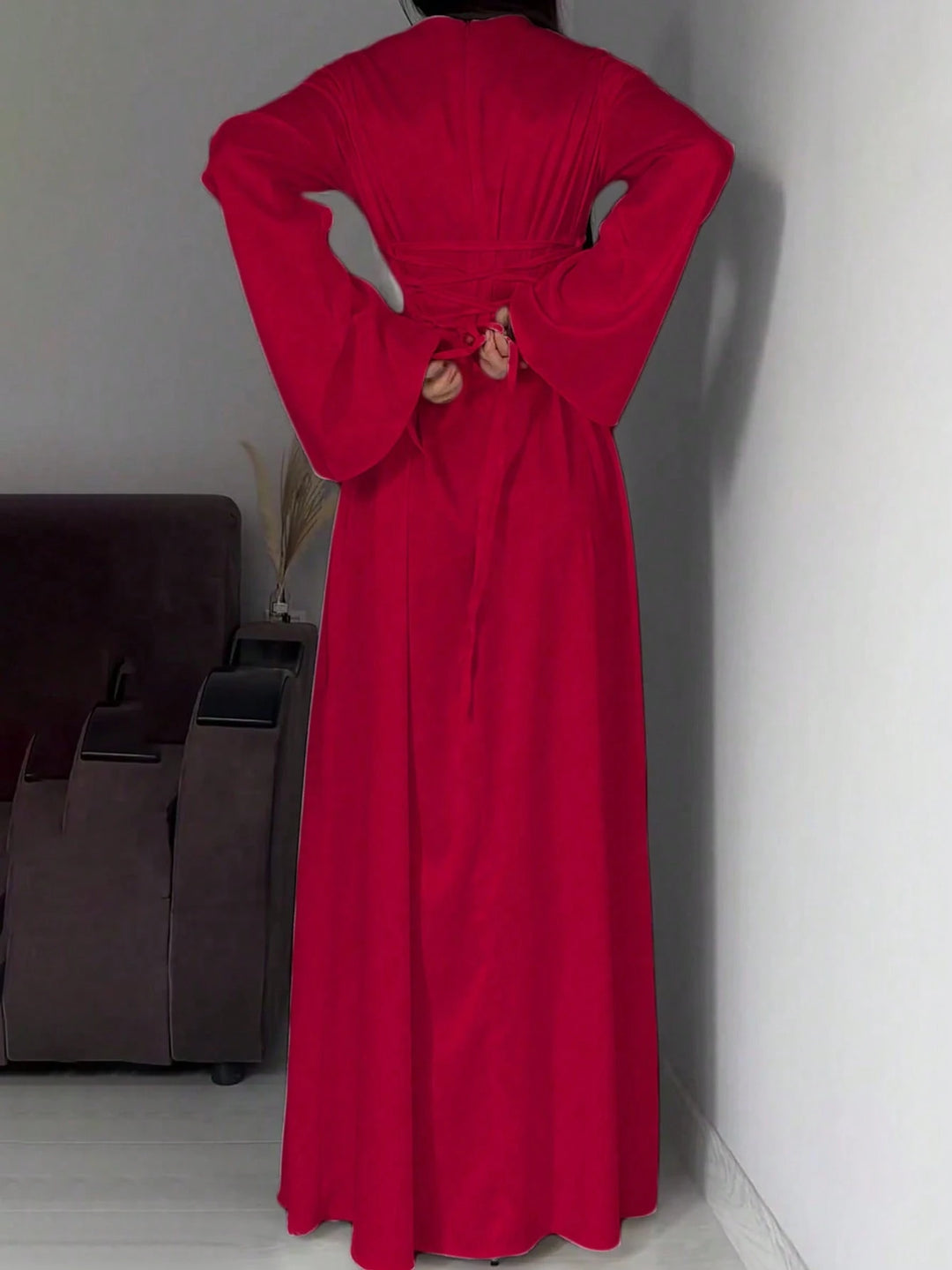 Rochie maxi SHEIN, roșu