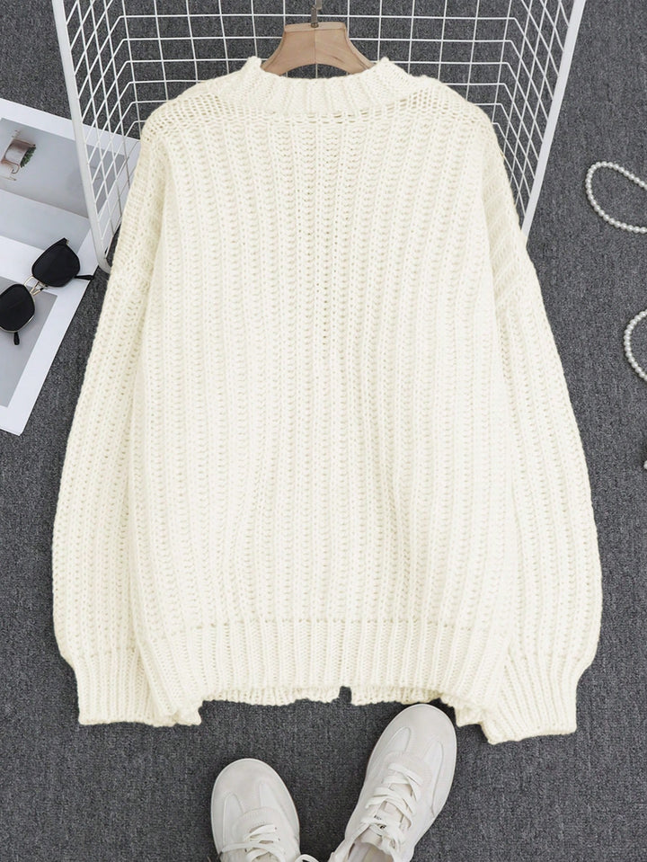 Cardigan SHEIN, alb