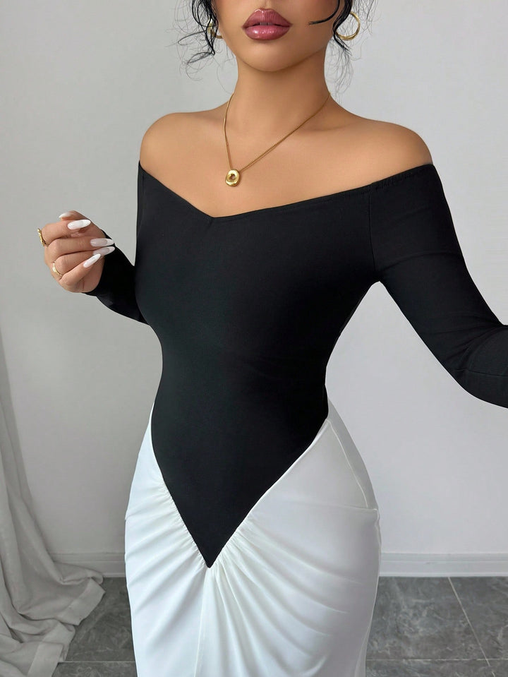 Rochie maxi SHEIN, negru