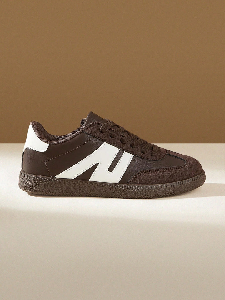 Pantofi sport SHEIN, maro