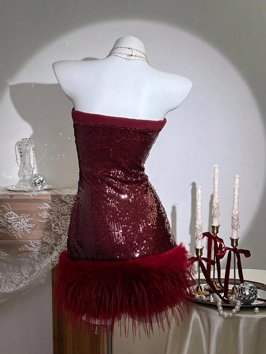 Rochie mini SHEIN, roșu