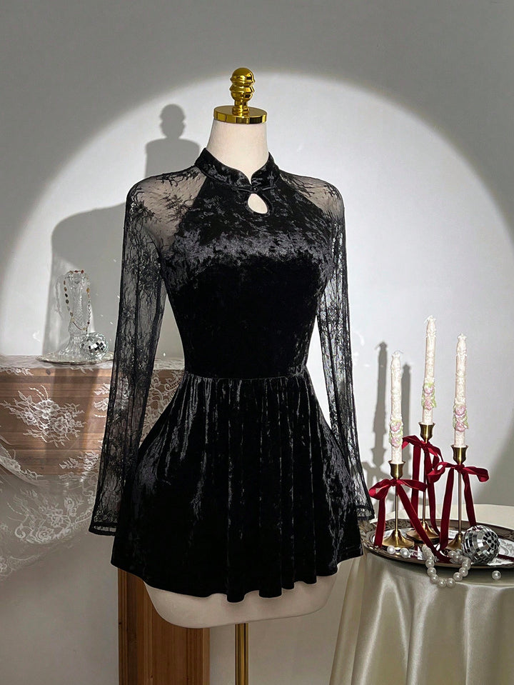 Rochie scurtă SHEIN, negru