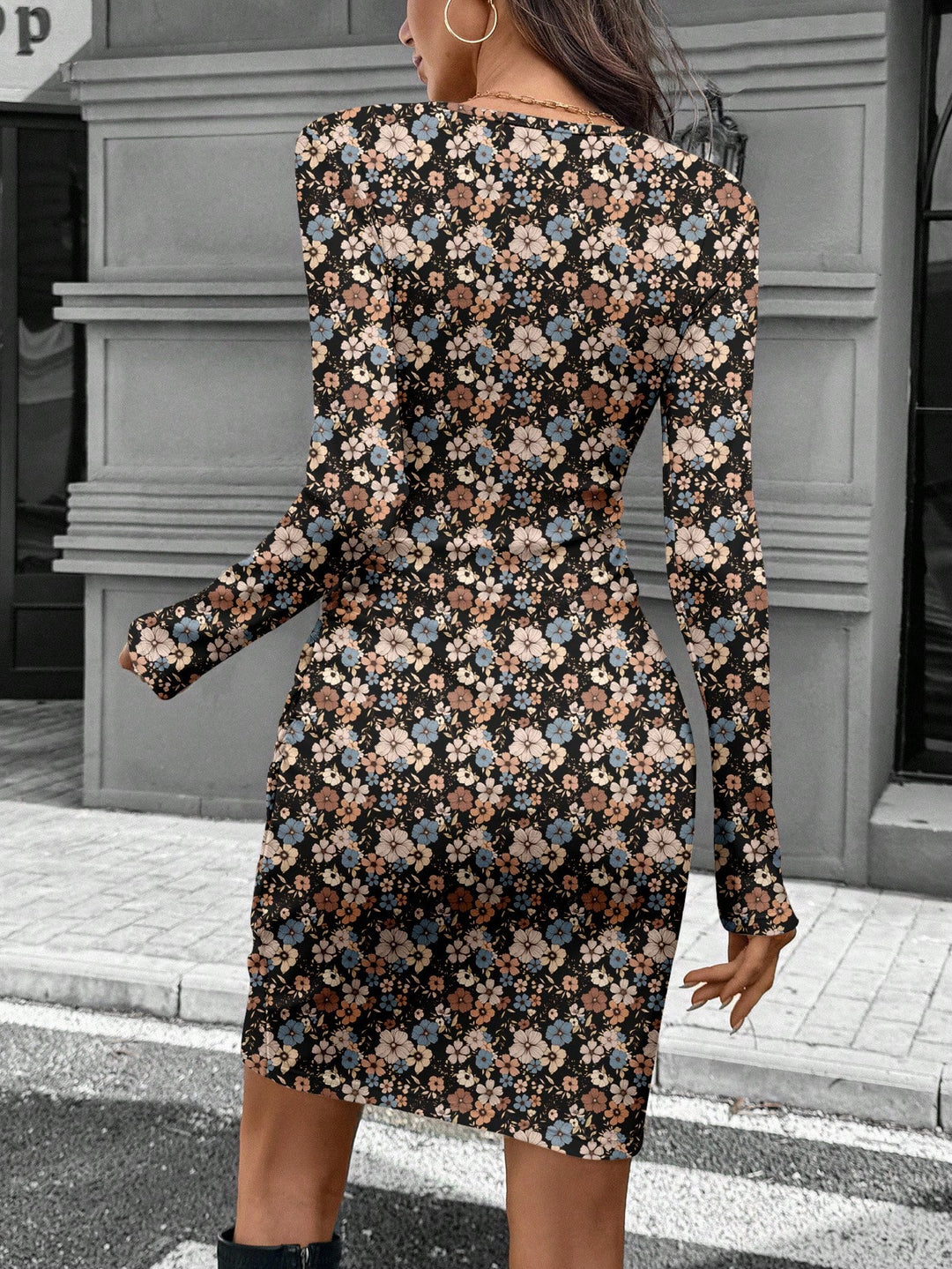 Rochie mini SHEIN, mix culori
