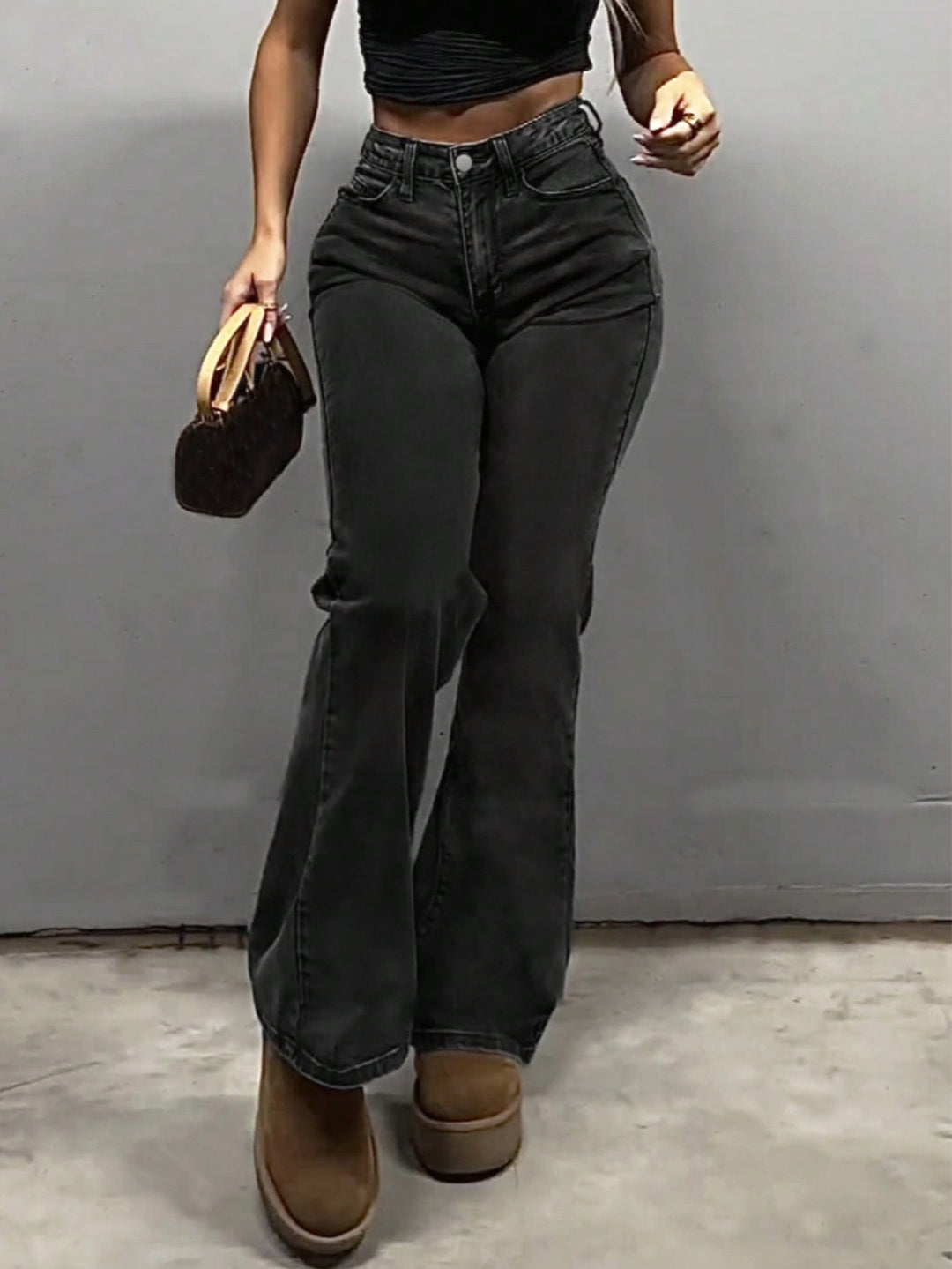 Jeans SHEIN, negru