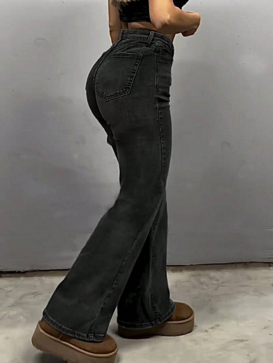 Jeans SHEIN, negru