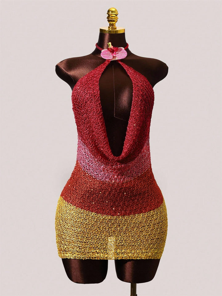 Rochie mini SHEIN, mix culori