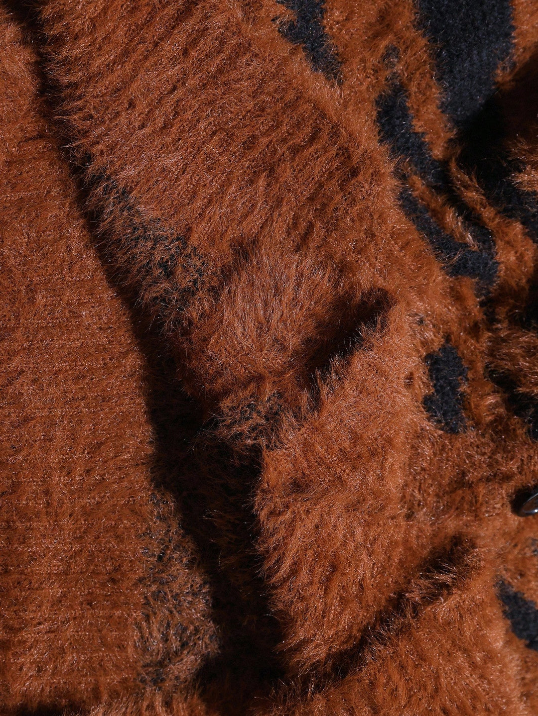 Cardigan SHEIN, maro