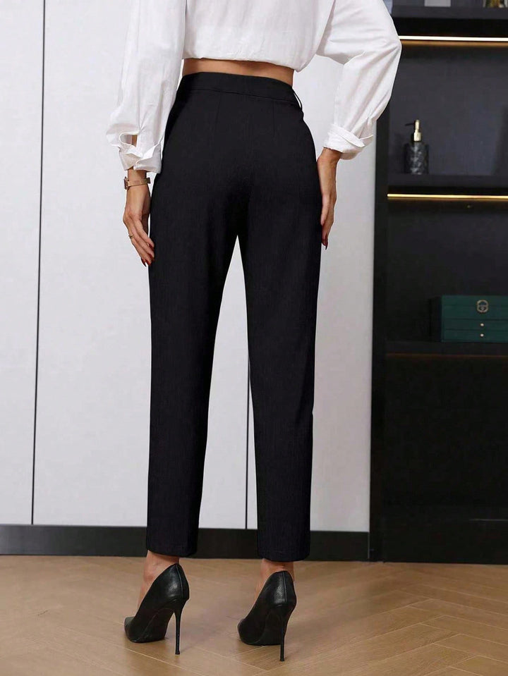 Pantalon SHEIN, negru