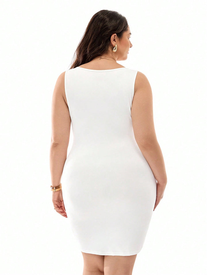 Rochie mini SHEIN, alb