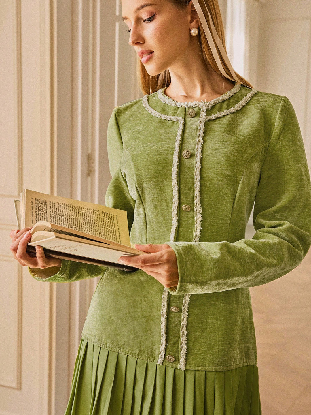 Rochie mini SHEIN, verde