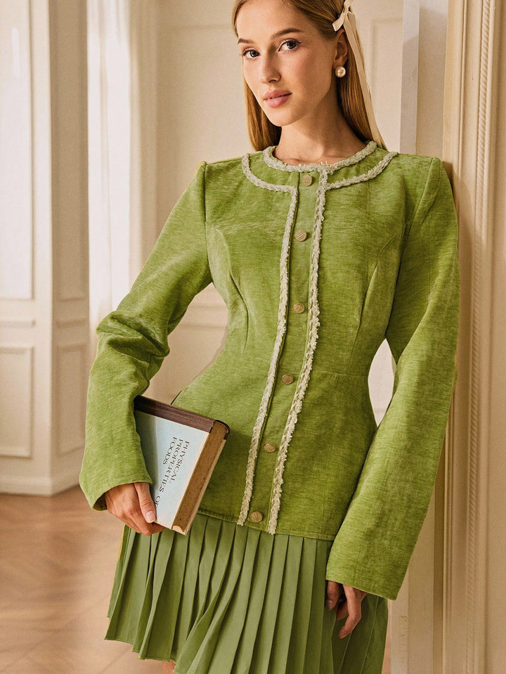 Rochie mini SHEIN, verde