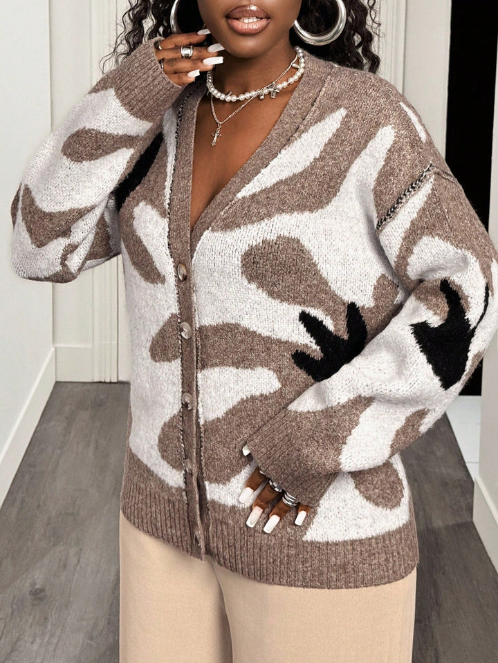 Cardigan SHEIN, gri
