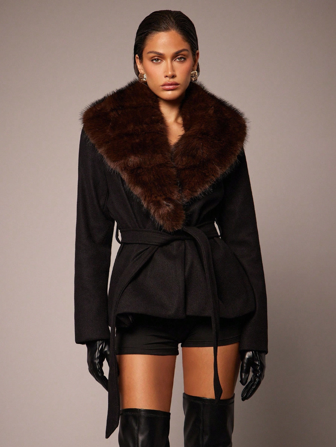 Palton SHEIN, negru
