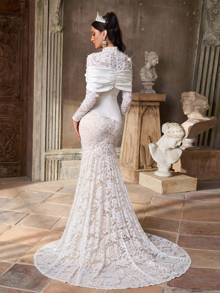 Rochie de mireasă SHEIN, alb