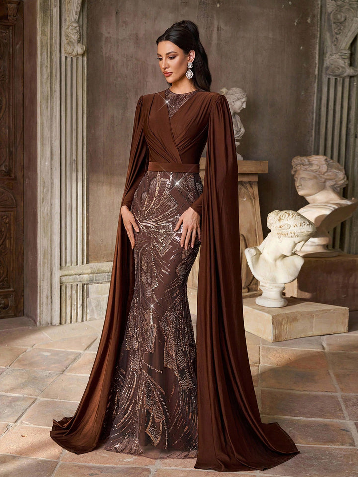 Rochie SHEIN, maro