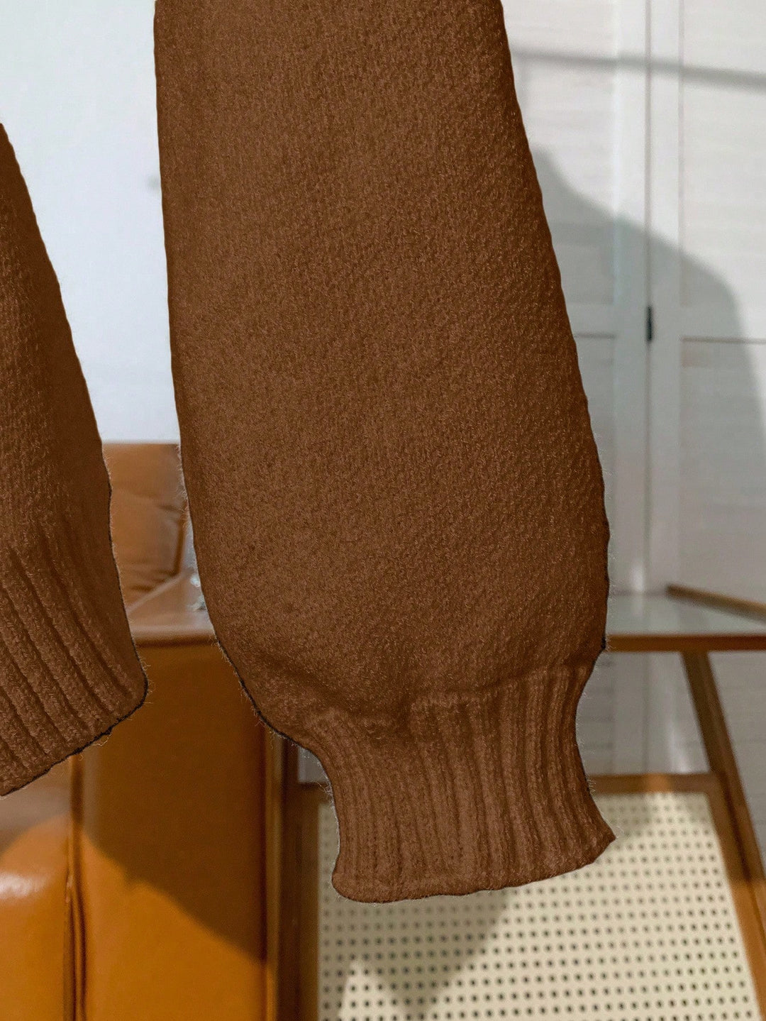 Cardigan SHEIN, maro