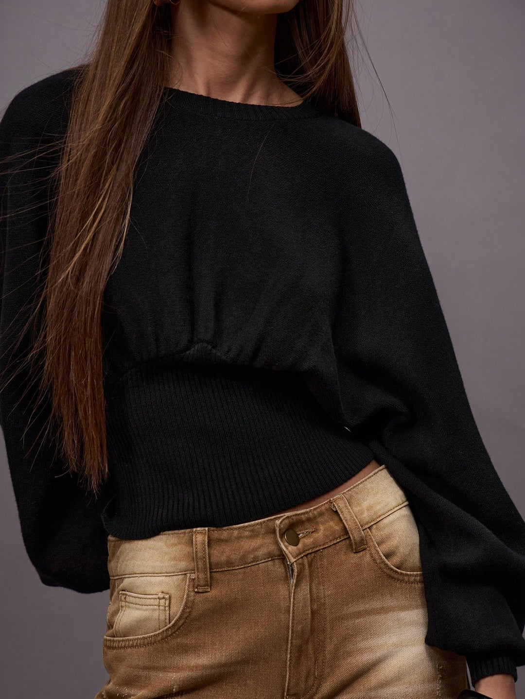 Pulover SHEIN, negru