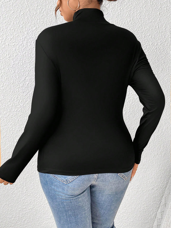 Bluză Shein Curve+, negru