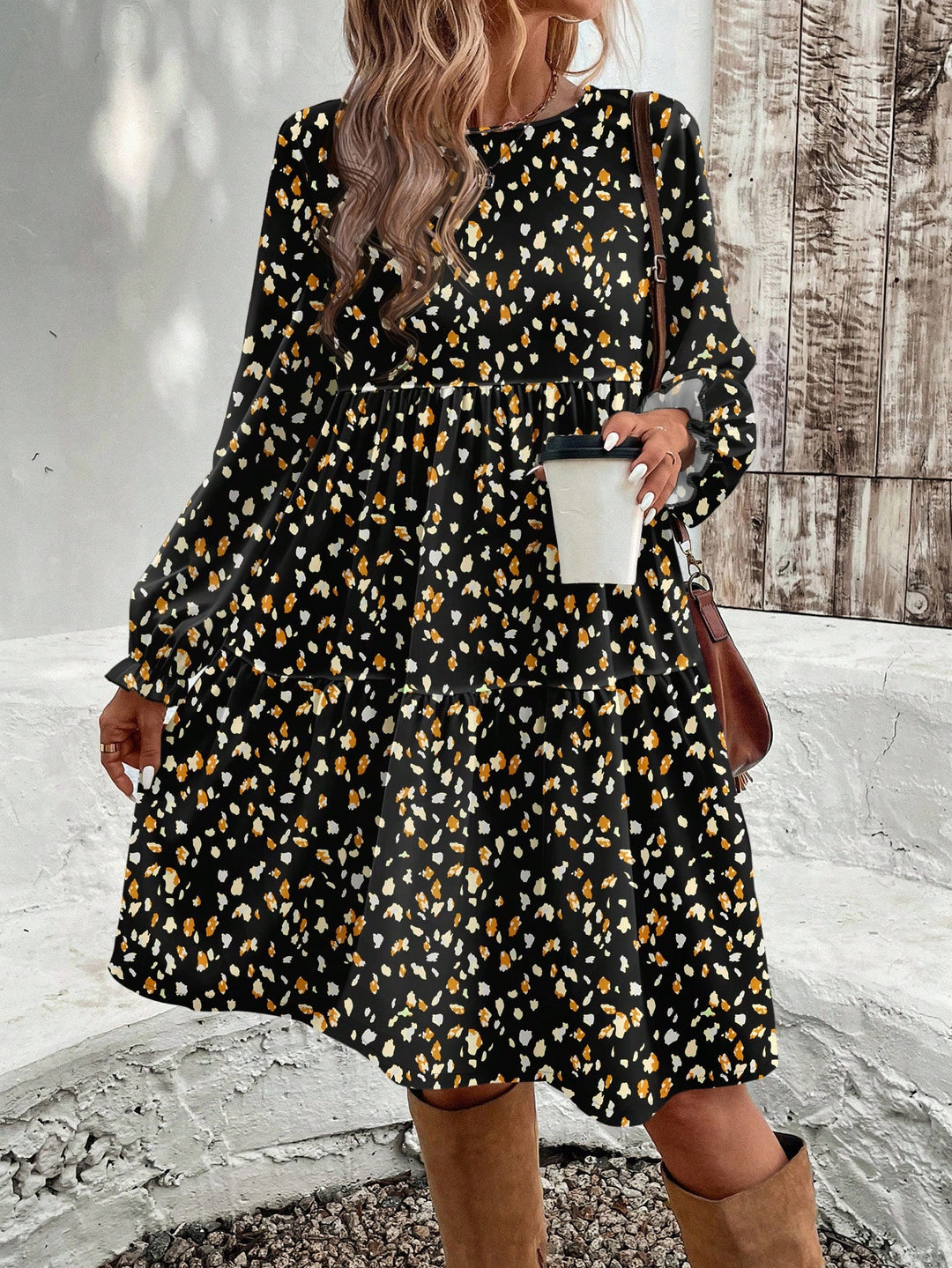 Rochie SHEIN, mix culori