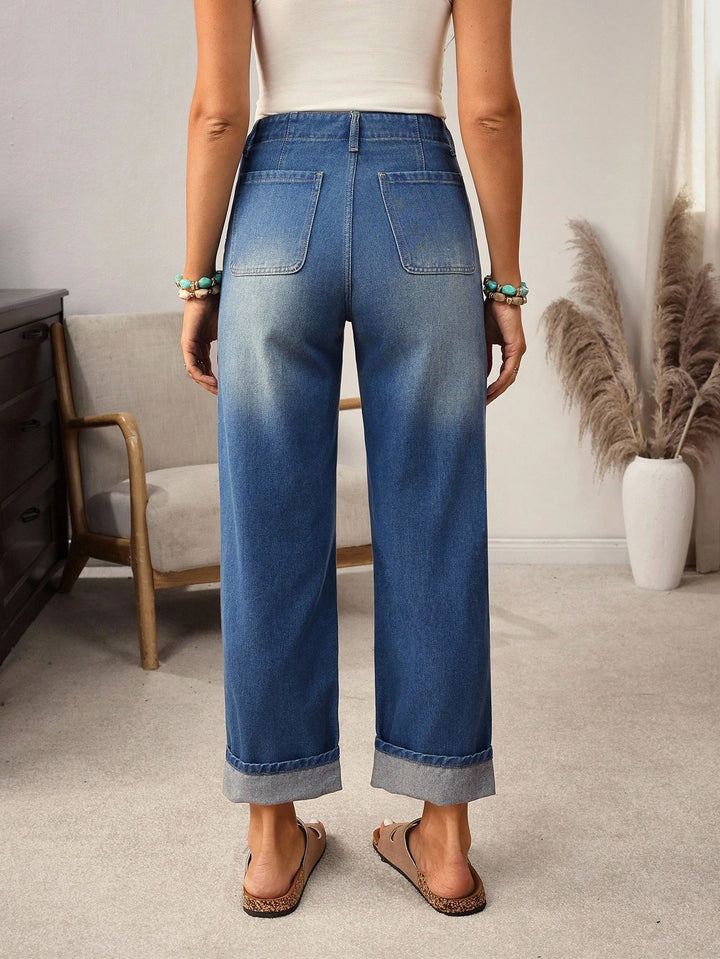 Jeans SHEIN, albastru