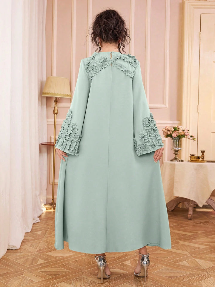 Rochie maxi SHEIN, verde