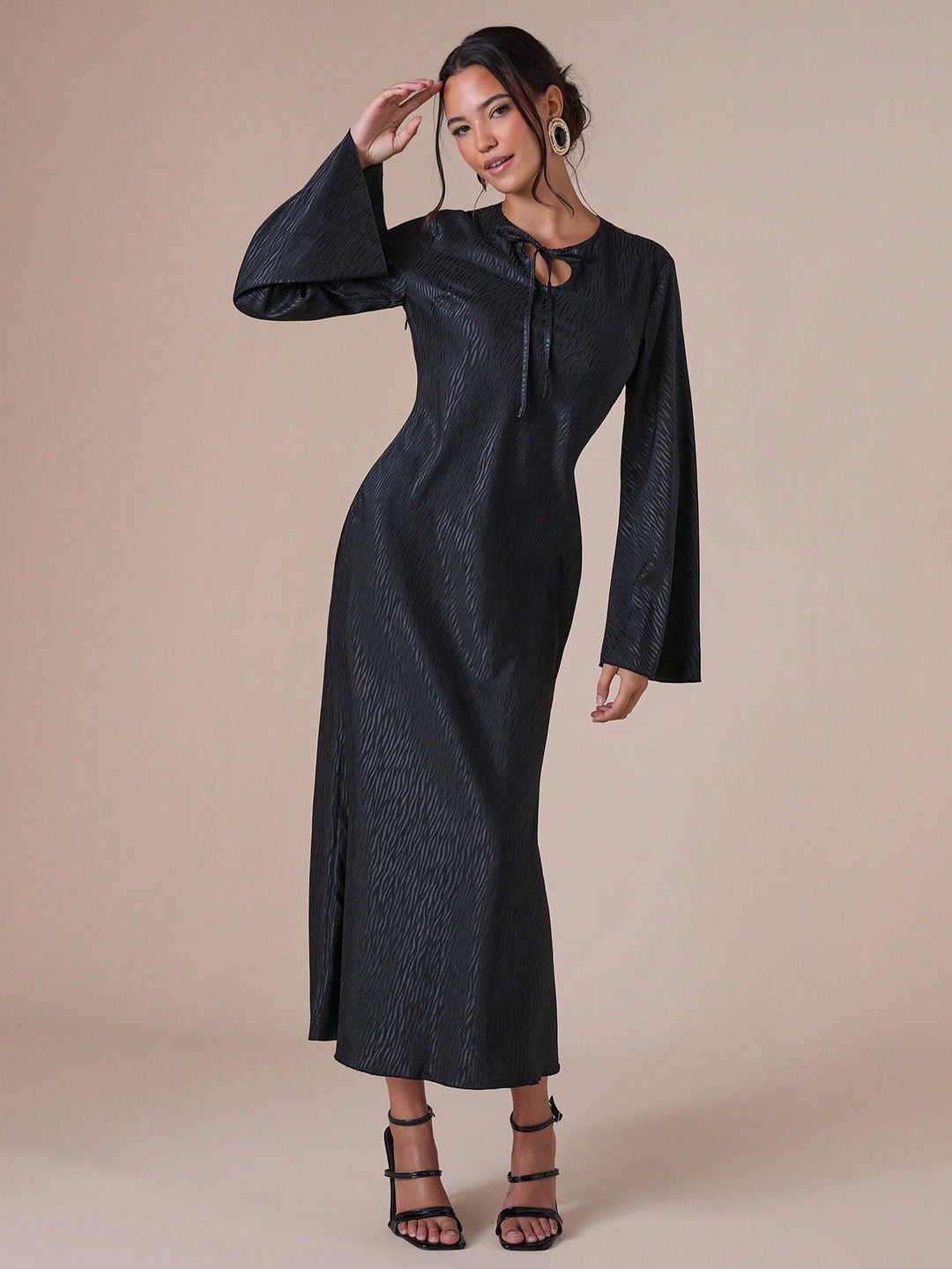 Rochie midi SHEIN, negru
