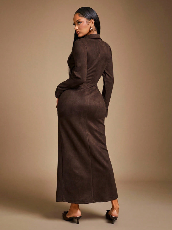Rochie SHEIN, maro