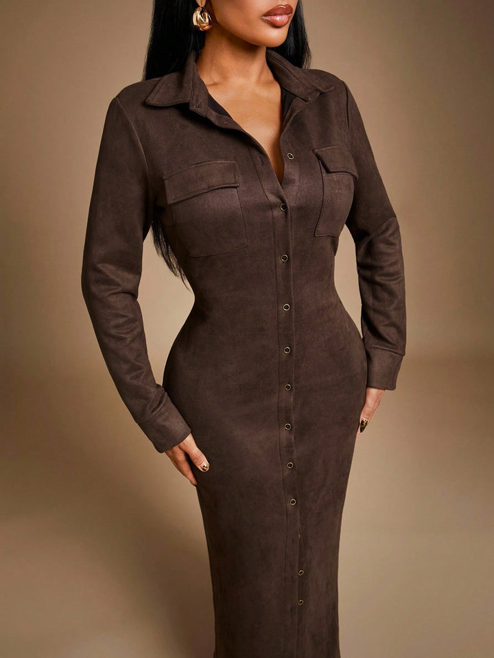 Rochie SHEIN, maro