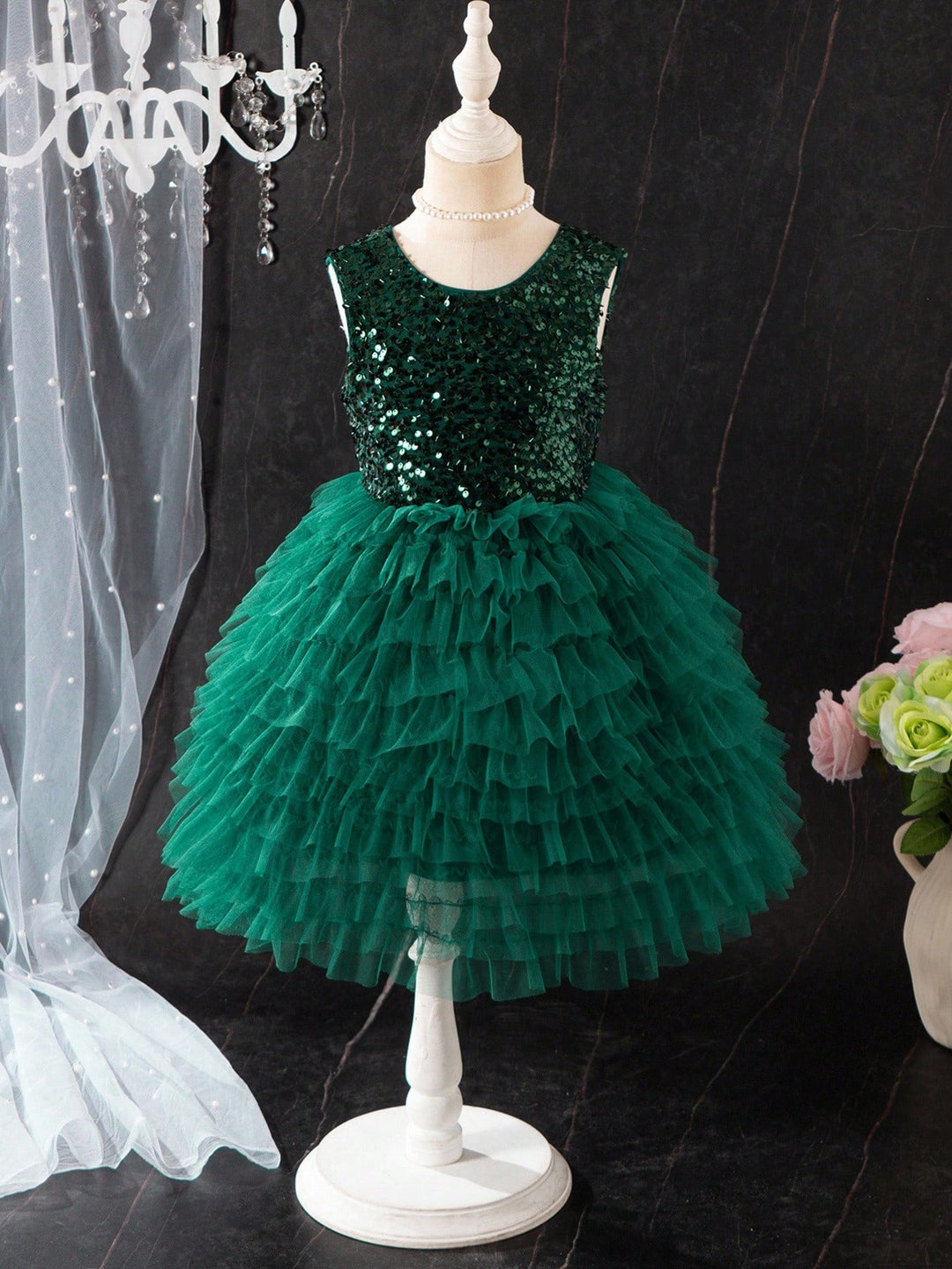 Rochie SHEIN, verde