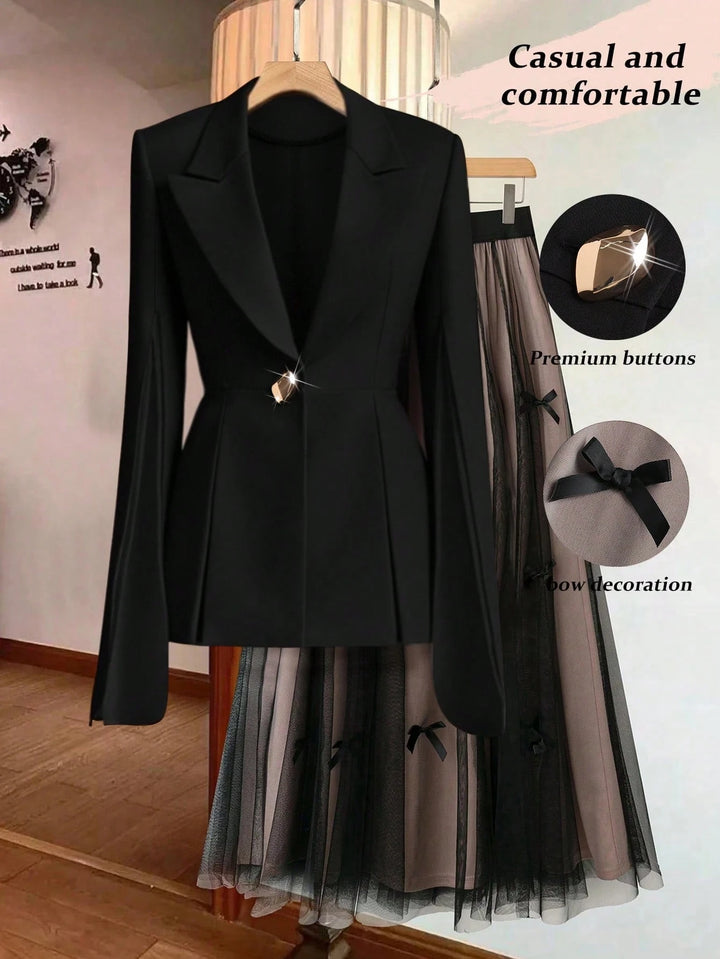 Shein Curve+ jumpsuit, fekete
