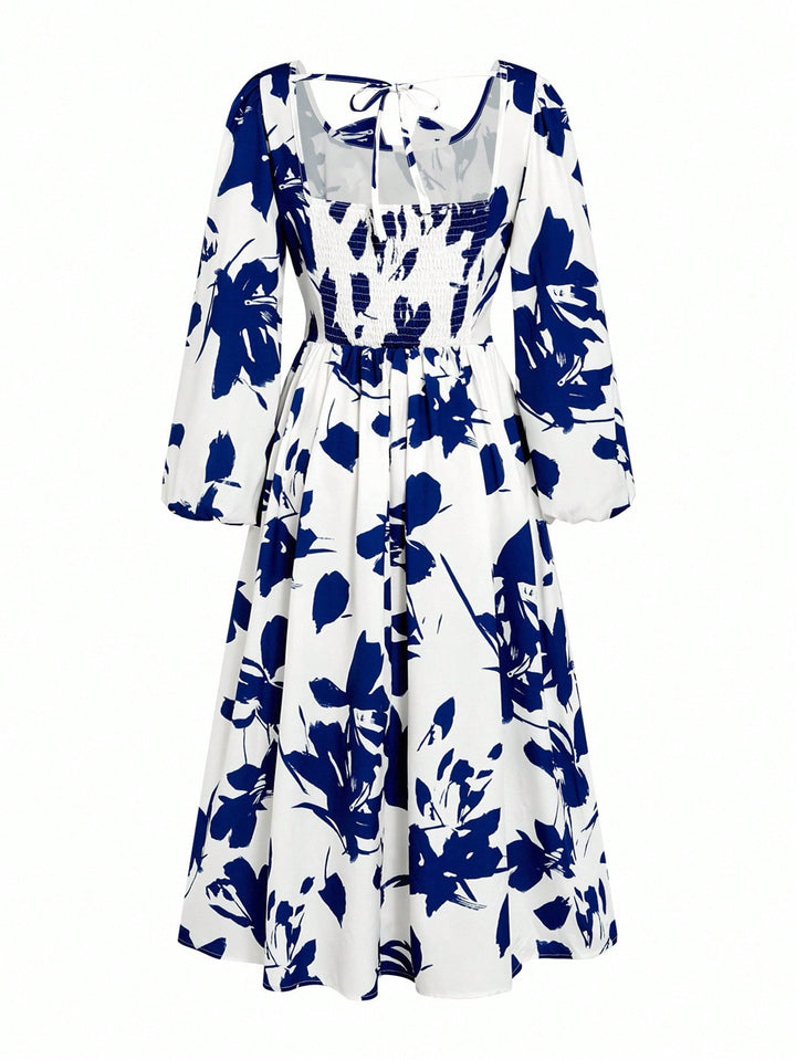 Rochie maxi SHEIN, albastru