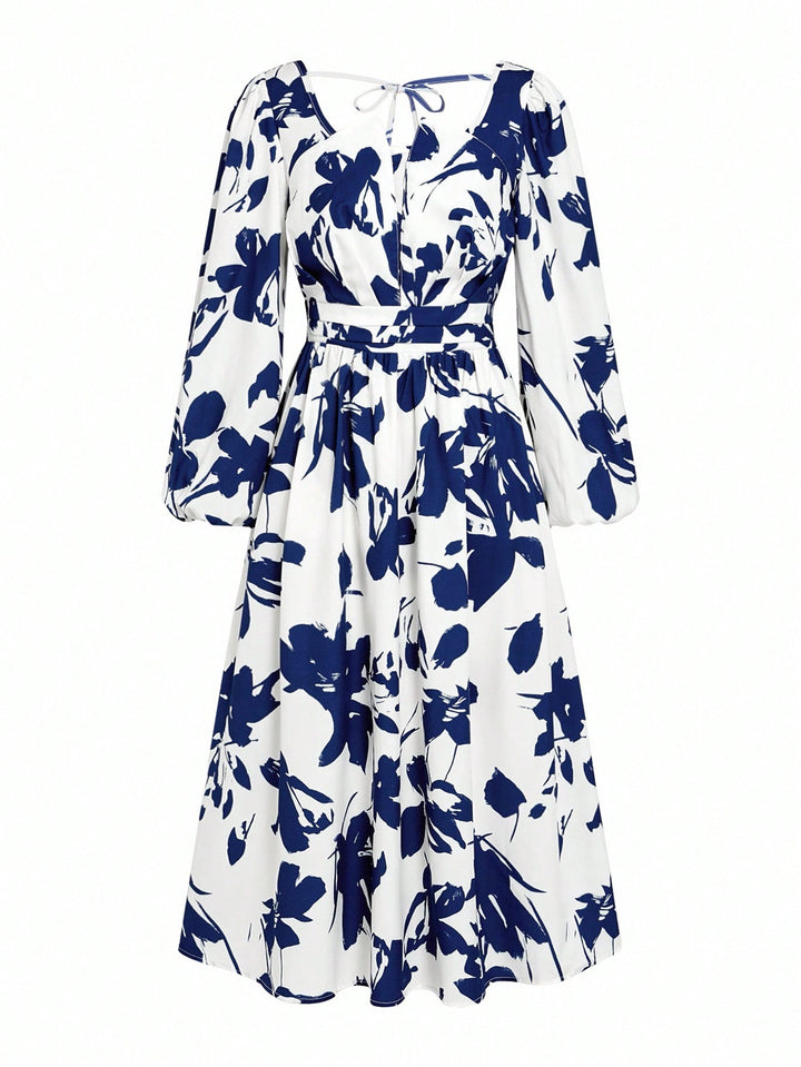 Rochie maxi SHEIN, albastru