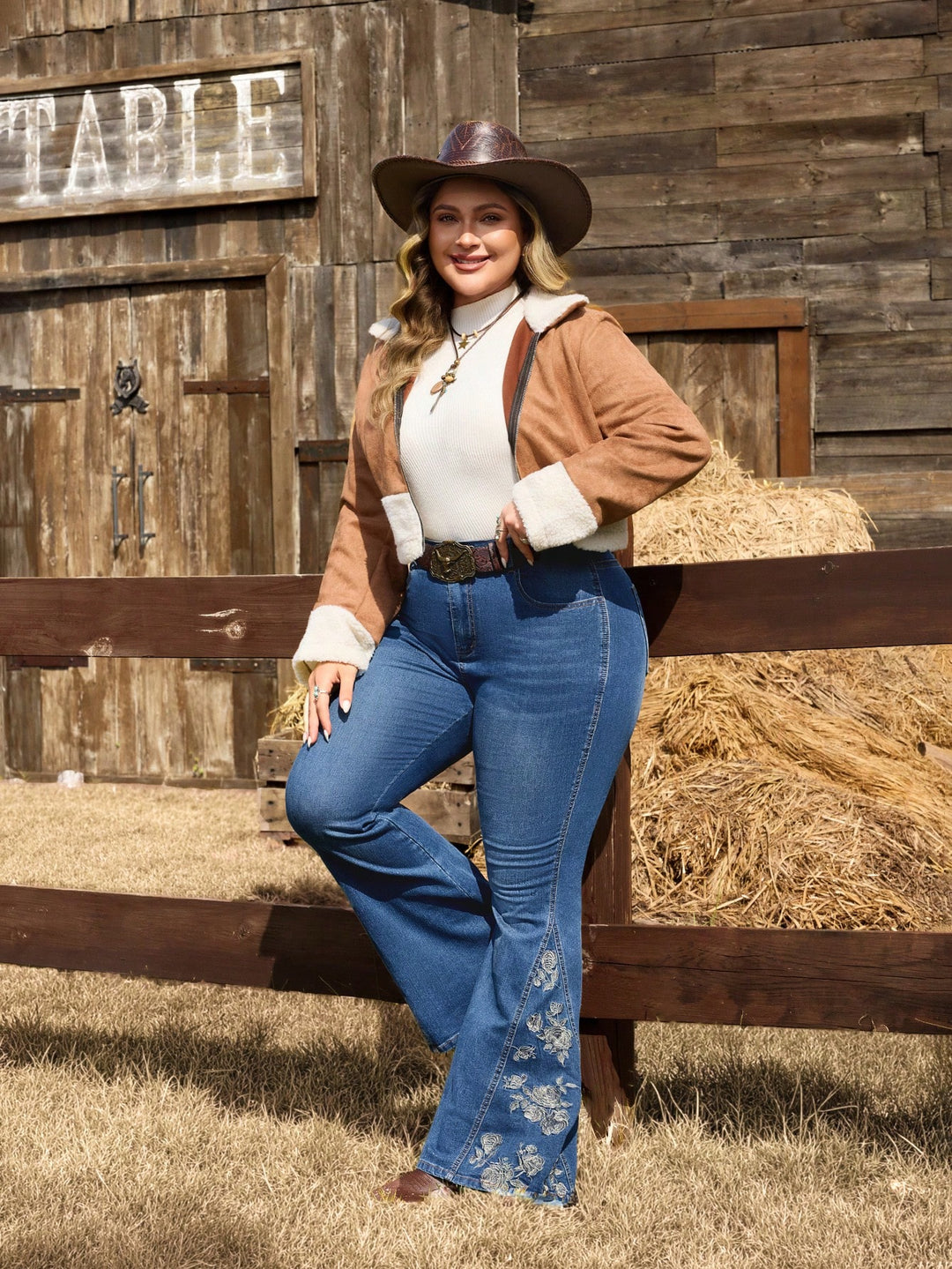 Jeans SHEIN, albastru